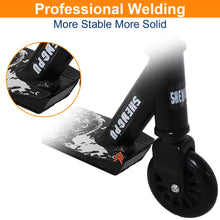 Load image into Gallery viewer, Yuanj PRO Freestyle Stunt Scooter for Children Ages 8 and Up, 360 ° Rotation Freestyle Scooter for Beginners Kids Teens - Stunt Scooter with Bearing ABEC-9