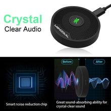 Load image into Gallery viewer, USB Microphone for Conference, Microphone for PC Video Conference, Recording, Skype, Online Class, Games, Zoom, Plug & Play Compatible with Mac OS X Windows PC