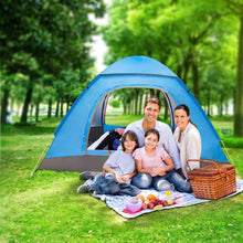 Load image into Gallery viewer, Yuanj Camping Tent, Double Door Folding Tent with Easy Set Up Carry Bag, Backpacking Tents for Couple Travel, Camping