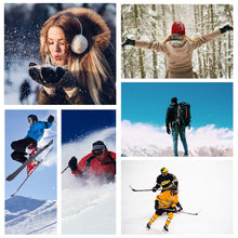 Load image into Gallery viewer, Heated Gloves 3.7V 3500 Mah Rechargeable Battery Electric Heated Gloves Washable Temperature Adjustable for Outdoor Riding Fishing