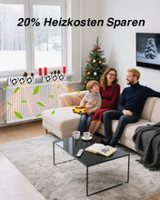 Load image into Gallery viewer, Yuanj 2er-Pack Heizkörper Ventilator Leise, Heizungsventilator für Heizungen und Unterheizungen, Langlebiger Heizungslüfter Bis zu 22% Energieeinsparung, Lüfter für Heizkörper
