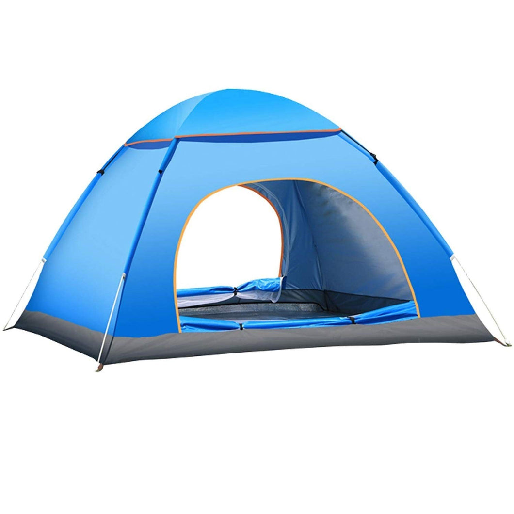 Yuanj Camping Tent, Double Door Folding Tent with Easy Set Up Carry Bag, Backpacking Tents for Couple Travel, Camping