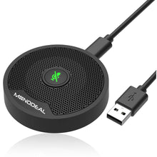 Load image into Gallery viewer, USB Microphone for Conference, Microphone for PC Video Conference, Recording, Skype, Online Class, Games, Zoom, Plug &amp; Play Compatible with Mac OS X Windows PC
