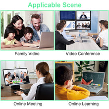 Load image into Gallery viewer, USB Microphone for Conference, Microphone for PC Video Conference, Recording, Skype, Online Class, Games, Zoom, Plug &amp; Play Compatible with Mac OS X Windows PC
